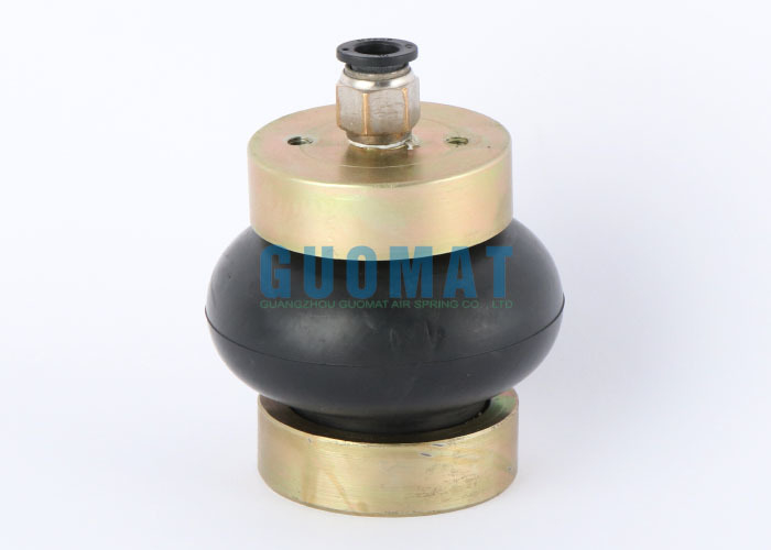 ZF40/60-1 Single Convoluted Air Spring 2.5X1 Rubber Bellows Air Bags Dia. 63MM