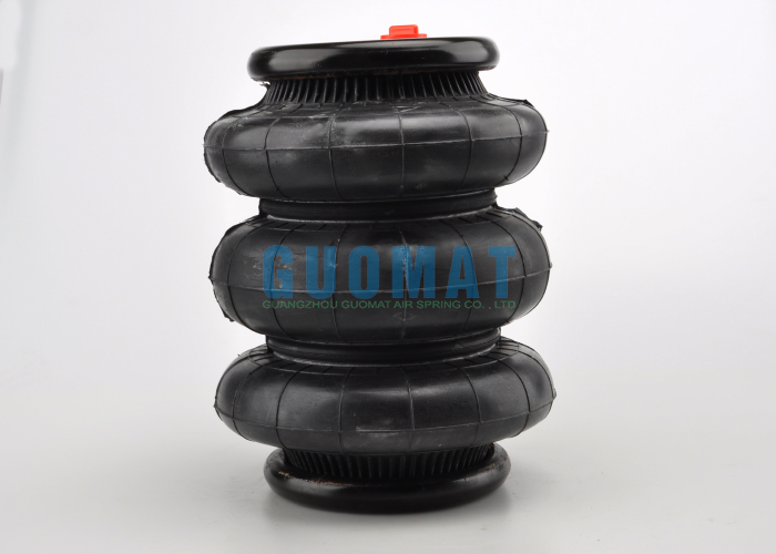 Triple Convoluted Air Spring 117mm-460mm Stroke Industrial Rubber Air Shock For Pick Up