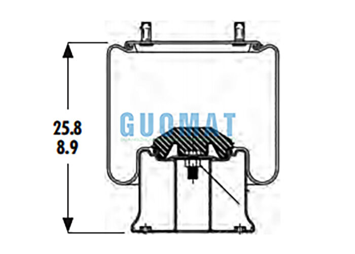 1R14-201 Goodyear Heavy Duty Truck Air Spring 566-28-3-020 Air Suspension System