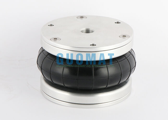 4 1/2" x 1 Rubber Bellow FS 44-5 DI CR Contitech Pneumatic Air Shock With Aluminum Cover Plate