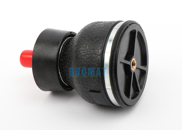 Reversible Sleeve Air Spring W02-M58-3000 Style 1M1A-0 With Blind Nuts , 1/8 BSP Plastic Stud