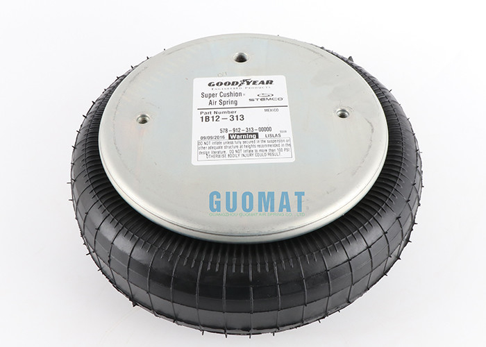 578-91-3-301 Goodyear Air Bags 1B12-313 Single Industrial Air Spring Convoluted Super 335mm Outsied Dia.