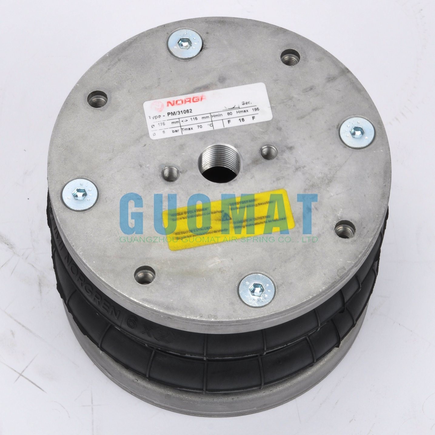 Norgren Original PM/31062 Double Bellows Industrial Air Spring 115mm ...