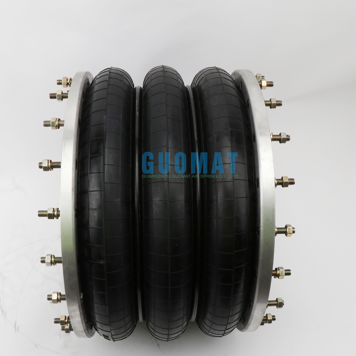 Heavy-Duty Equipment Air Spring 3H480312 with Flange Ring Triple Convoluted