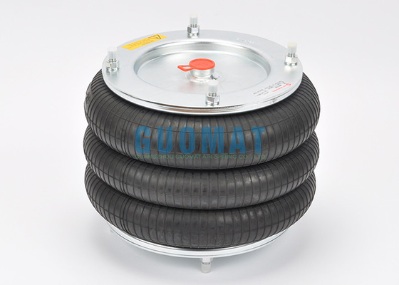 Industrial Triple Convoluted Air Spring Natural Rubber M/31123 G1/2 Norgren Air Bellow 12X3
