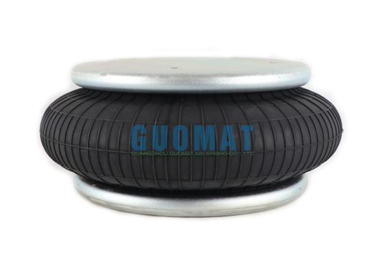 FS330-14 Contitech Industrial Air Bags 1B330 Steel Plate Air Spring Isolator 55mm-160mm Stroke