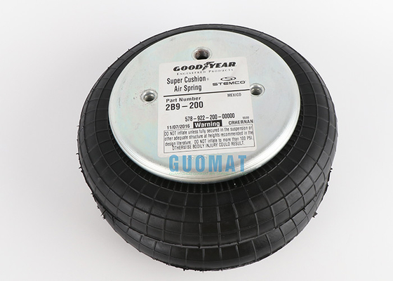 Goodyear Air Spring 2B9-200 Original Rubber Air Spring Double Bellows 578923202 Refer to W01-358-6910