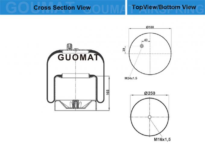 CONTITECH 4185 N P01 / 4185NP01 Truck Air Springs For MERCEDES-BENZ ...